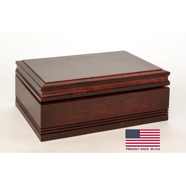 American Chest Amish CannBisDor Humidor, Mahogany - Large C75M - main